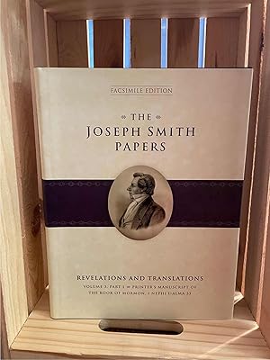 Immagine del venditore per The Joseph Smith Papers Revelations and Translations, Volume 3, Part 1: Printer's Manuscript of the Book of Mormon, 1 Nephi 1-Alma 35 venduto da Dan Glaeser Books