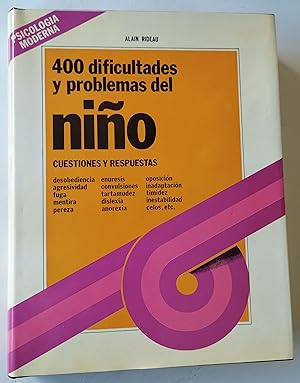 Image du vendeur pour 400 DIFICULTADES Y PROBLEMAS DEL NIO Cuestiones y respuestas mis en vente par Librera Salvalibros Express