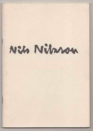 Imagen del vendedor de Nils Nilsson 1901 - 1949 a la venta por Jeff Hirsch Books, ABAA