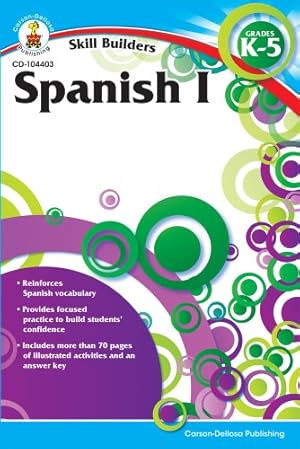 Imagen del vendedor de Spanish I, Grades K - 5 (Skill Builders) [Paperback ] a la venta por booksXpress