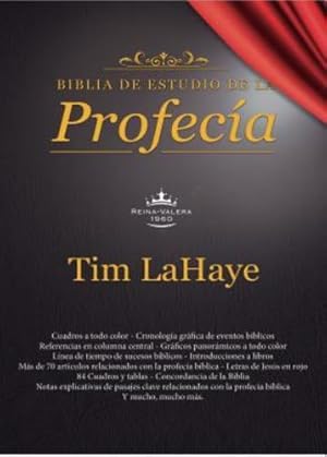 Immagine del venditore per Biblia de estudio de la profec­a: Marr³n con ­ndice (Spanish Edition) by LaHaye, Tim [Leather Bound ] venduto da booksXpress