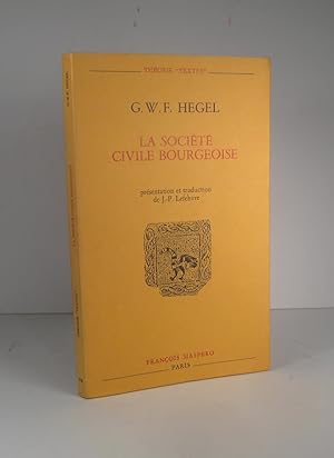 Imagen del vendedor de La socit civile bourgeoise a la venta por Librairie Bonheur d'occasion (LILA / ILAB)