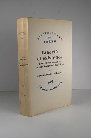 Imagen del vendedor de Libert et existence. tude sur la formation de la philosophie de Schelling a la venta por Librairie Bonheur d'occasion (LILA / ILAB)