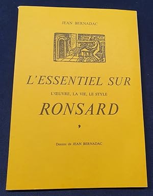 Pierre de Ronsard - l'essentiel sur l'oeuvre , la vie , le style