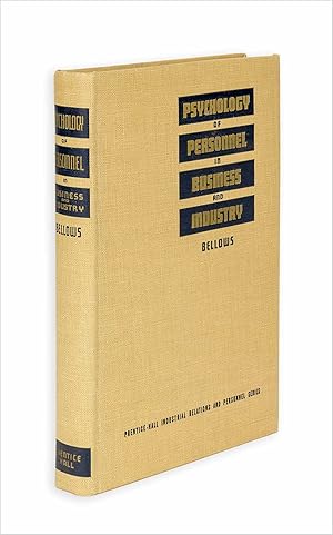 Seller image for Psychology of Personnel in Business and Industry for sale by Ian Brabner, Rare Americana (ABAA)