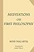 Seller image for Meditations on First Philosophy [Soft Cover ] for sale by booksXpress