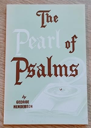 Image du vendeur pour The Pearl of Psalms mis en vente par Peter & Rachel Reynolds