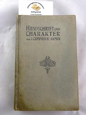 Handschrift und Charakter. Unter Mitarbeit von Hertha Merckle in autorisierter Uebersetzung nach ...