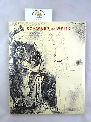 Seller image for Schwarz auf Weiss - von Manet bis Kiefer. Mit einem Vorwort herausgegeben von Reinhold Hohl for sale by Chiemgauer Internet Antiquariat GbR