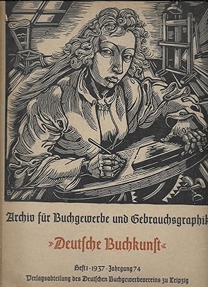 Archiv für Buchgewerbe und Gebrauchsgraphik: Deutsche Buchkunst. [Archives for Printing, Book-Cra...