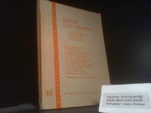 Immagine del venditore per Kirche und Charisma : Die Gaben d. Heiligen Geistes im Neuen Testament, in d. Kirchengeschichte u. in d. Gegenwart. [1. Oekumen. Kirchentag Kirche u. Charisma]. Von Paul Verghese [u.a.] Geleitw. von Martin Niemller / kumenische Texte und Studien ; 35 venduto da Der Buchecker