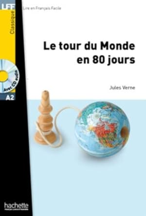 Seller image for Le Tour Du Monde En 80 Jours + CD Audio MP3 (Verne) (French Edition) [FRENCH LANGUAGE - Soft Cover ] for sale by booksXpress