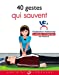 Bild des Verkufers fr 40 gestes qui sauvent [FRENCH LANGUAGE - Soft Cover ] zum Verkauf von booksXpress