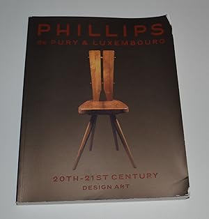 Bild des Verkufers fr Phillips de Pury & Luxembourg 20th-21st Century Design Art Auction Catalog, December 12, 2001 zum Verkauf von Bibliomadness
