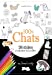 Bild des Verkufers fr 200 stickers à colorier 100 % chats [FRENCH LANGUAGE - Soft Cover ] zum Verkauf von booksXpress