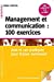 Seller image for Management et communication : 100 exercices: Jeux et cas pratiques pour manager autrement [FRENCH LANGUAGE - No Binding ] for sale by booksXpress