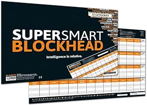 Imagen del vendedor de SUPER-SMART-BLOCKHEAD - \ Intelligence is relative\ a la venta por moluna