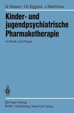 Imagen del vendedor de Kinder- und jugendpsychiatrische Pharmakotherapie in Klinik und Praxis a la venta por BuchWeltWeit Ludwig Meier e.K.