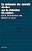 Image du vendeur pour La Mesure Du Savoir: Etudes Sur Le Theetete de Platon (Tradition de La Pensee Classique) (French Edition) [FRENCH LANGUAGE - Soft Cover ] mis en vente par booksXpress