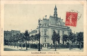 Ansichtskarte / Postkarte Levallois Perret Hauts de Seine, L'Hotel de Ville