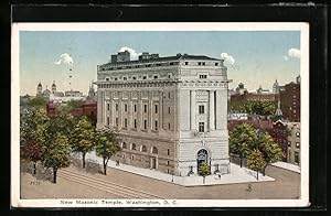 Ansichtskarte Washington D.C., New Masonic Temple