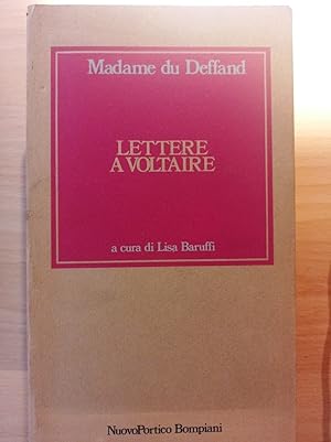 Image du vendeur pour Lettere a Voltaire mis en vente par librisaggi