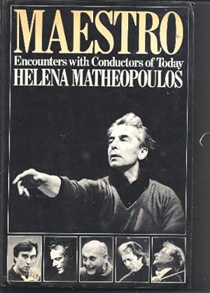 Bild des Verkufers fr Maestro: Encounters with Conductors of Today zum Verkauf von WeBuyBooks