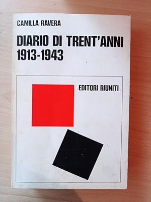 Immagine del venditore per Diario di trent'anni 1913 - 1943 venduto da librisaggi