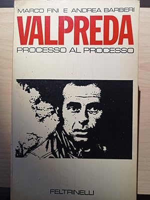 Imagen del vendedor de Valpreda processo al processo a la venta por librisaggi