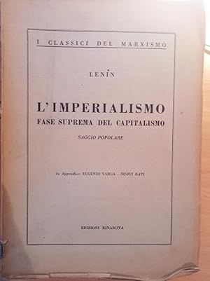 Seller image for L'Imperialismo fase suprema del capitalismo for sale by librisaggi