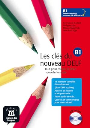 Imagen del vendedor de Les cls du nouveau DELF: Livre de l'lve + CD a la venta por Studibuch