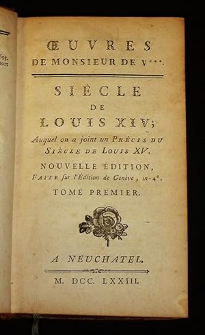Image du vendeur pour Sicle de Louis XIV (Tome 1) mis en vente par Abraxas-libris