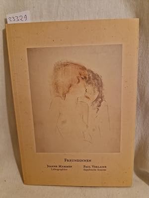 Bild des Verkufers fr Freundinnen: 5 Lithographien von Jeanne Mammen um 1932 und 6 Sonette des Dichters Paul Verlaine um 1889. (Franzsisch und Deutsch). zum Verkauf von Versandantiquariat Waffel-Schrder