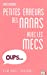 Seller image for Les Petites Erreurs des Nanas avec les Mecs [FRENCH LANGUAGE - Soft Cover ] for sale by booksXpress