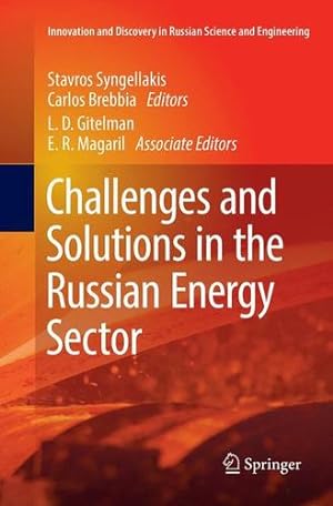 Imagen del vendedor de Challenges and Solutions in the Russian Energy Sector (Innovation and Discovery in Russian Science and Engineering) [Paperback ] a la venta por booksXpress