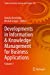 Imagen del vendedor de Developments in Information & Knowledge Management for Business Applications: Volume 1 (Studies in Systems, Decision and Control, 330) [Soft Cover ] a la venta por booksXpress