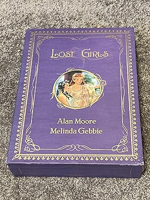 Bild des Verkufers fr LOST GIRLS: THREE VOLUMES BOX SET & 4 PAGE FOLD OUT PAMPHLET ABOUT THE SERIES zum Verkauf von Books for Collectors