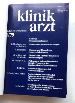 Der Klinikarzt - 8. Jahrgang 1979