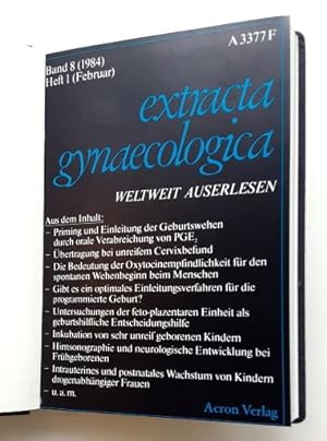 extracta gynaecologica - Weltweit Auserlesen: Band 8 (1984)
