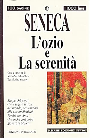 Immagine del venditore per L'ozio-La serenit. Testo latino a fronte (Tascabili economici Newton) venduto da Die Buchgeister