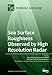 Seller image for Sea Surface Roughness Observed by High Resolution Radar [Soft Cover ] for sale by booksXpress