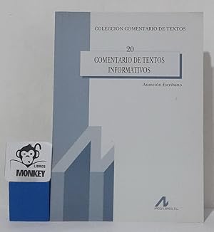 Image du vendeur pour Comentario de textos informativos mis en vente par MONKEY LIBROS