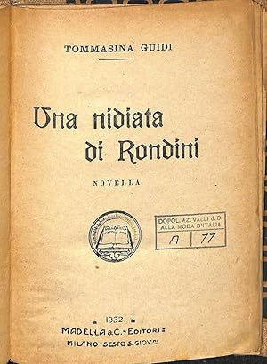 Seller image for Una nidiata di rondini : novella for sale by TORRE DI BABELE