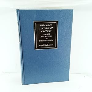 Bild des Verkufers fr Financial statement analysis: theory, application, and interpretation (The Willard J. Graham series in accounting) zum Verkauf von Cat On The Shelf