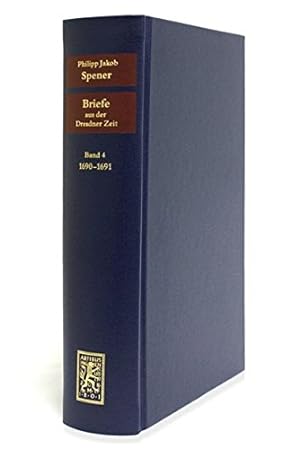 Bild des Verkufers fr Briefe Aus Der Dresdner Zeit 1686-1691 (German Edition) [Hardcover ] zum Verkauf von booksXpress