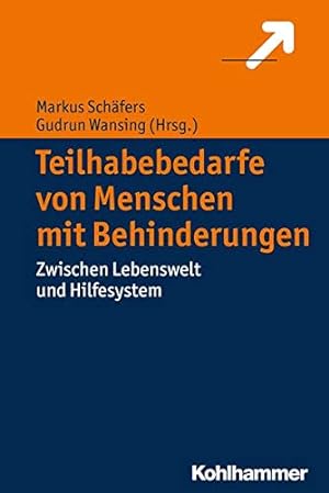 Seller image for Teilhabebedarfe Von Menschen Mit Behinderungen: Zwischen Lebenswelt Und Hilfesystem (German Edition) [Paperback ] for sale by booksXpress