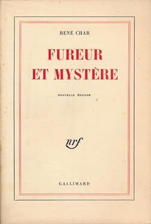 Image du vendeur pour Fureur et mystre mis en vente par LIBRAIRIE GIL-ARTGIL SARL