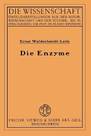 Seller image for Die Enzyme: Wirkungen Und Eigenschaften (Fachb ¼cher f ¼r die Wirtschaft) (German Edition) by Waldschmidt-Leitz, Ernst [Paperback ] for sale by booksXpress