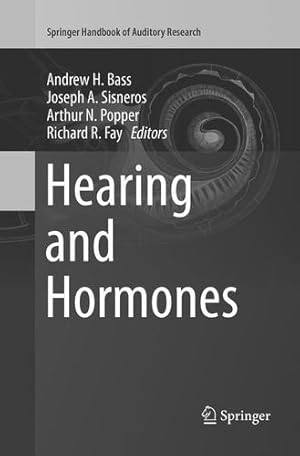 Bild des Verkufers fr Hearing and Hormones (Springer Handbook of Auditory Research) [Paperback ] zum Verkauf von booksXpress