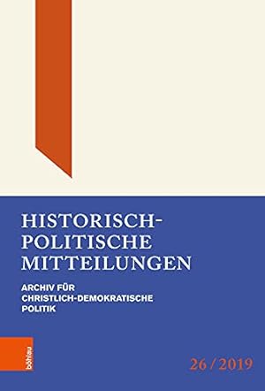Seller image for Historisch-politische Mitteilungen: Archiv Fur Christlich-demokratische Politik (German Edition) [Hardcover ] for sale by booksXpress